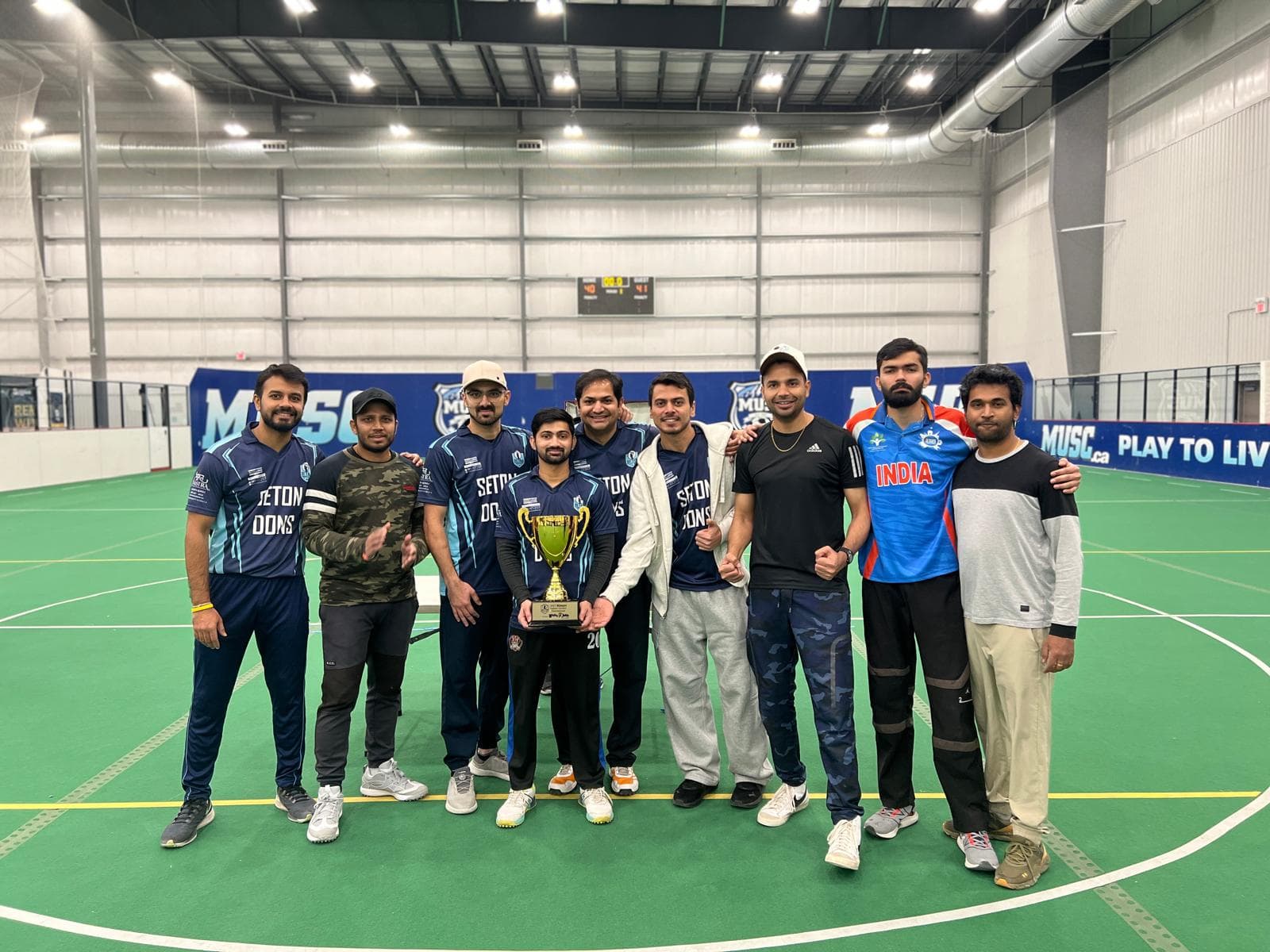Seton Dons - cricket league champions