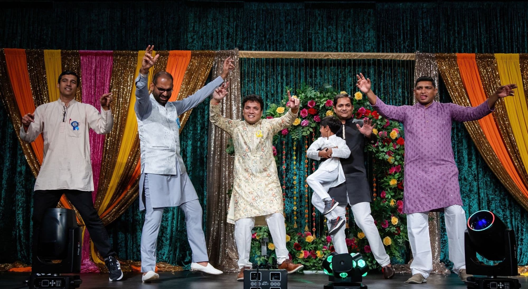 Cultural performances on stage